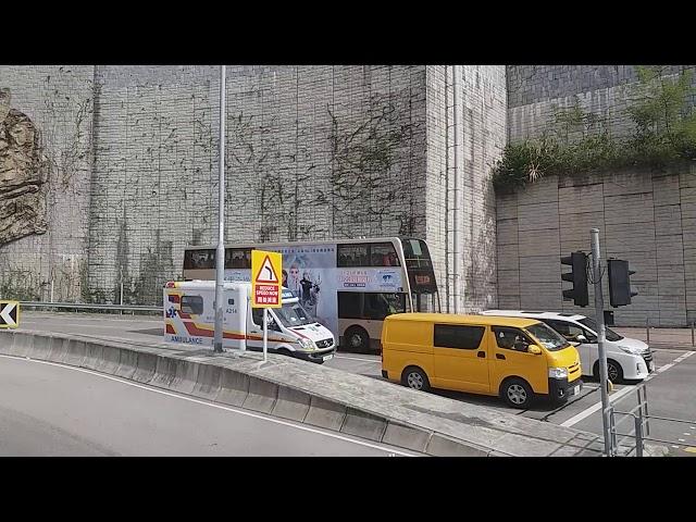 Hong Kong Bus KMB ATENU727 @ 214 九龍巴士 Alexander Dennis Enviro500 MMC 油塘 - 長沙灣(甘泉街)