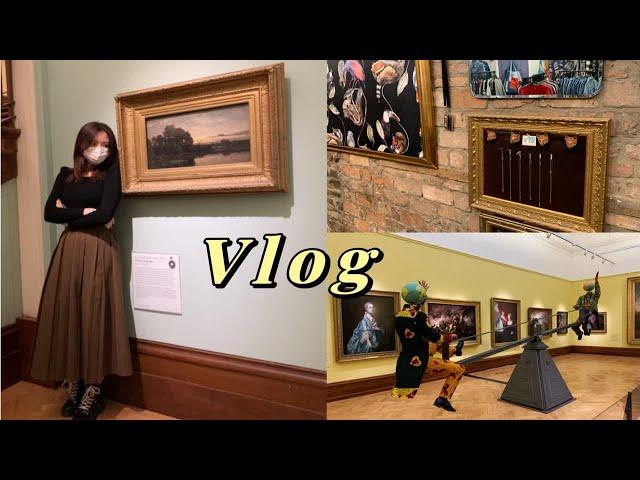 英国留学Vlog16｜公共必修课结课，布里斯托美术馆，带曼大朋友逛布里斯托