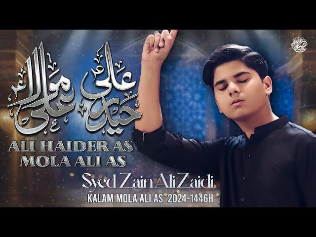 Ali Haider Mola Ali | Syed Zain Ali Zaidi | Title Noha 2024/1446