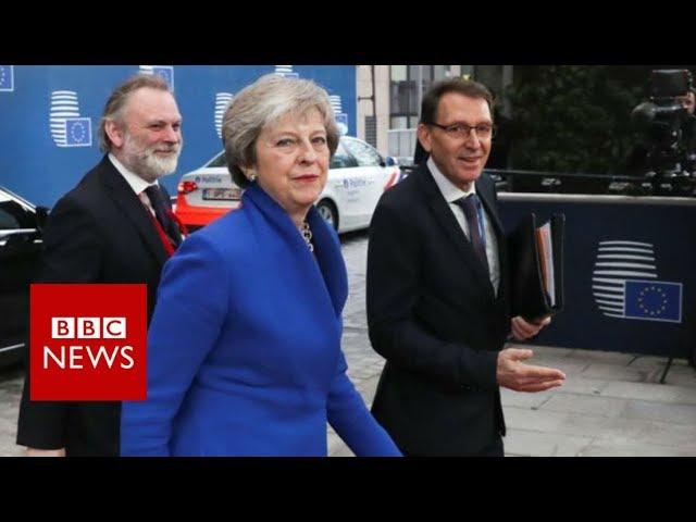 EU leaders agree Brexit deal - BBC News