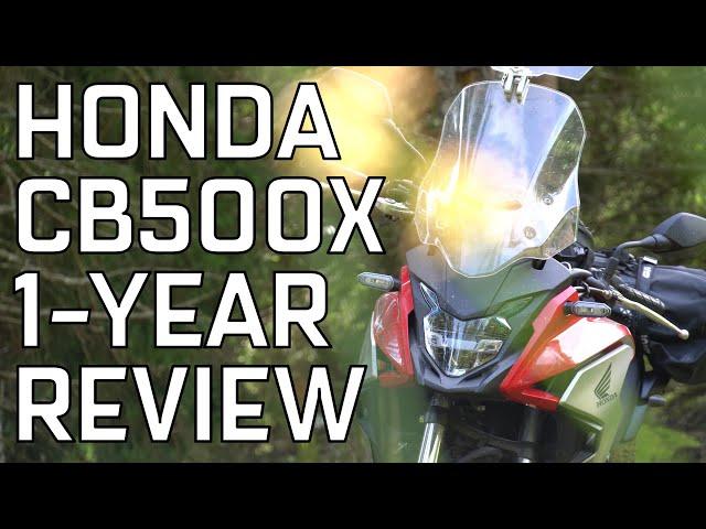 Honda CB500X 1-year review