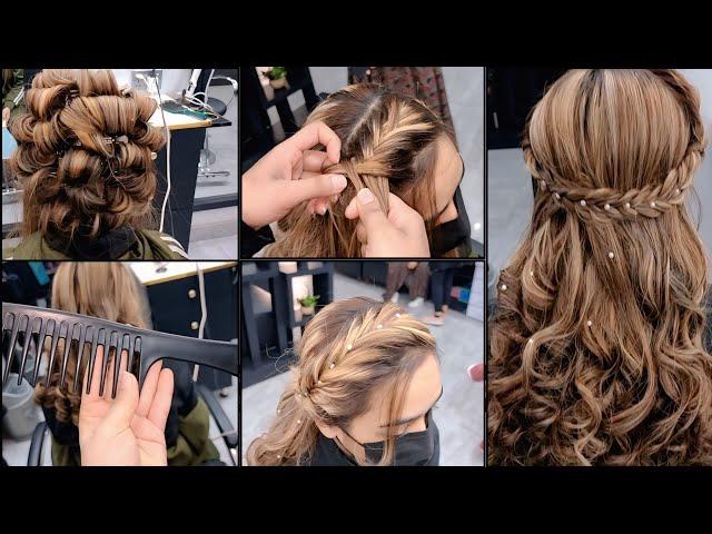  Fishtail Braid with Curls – Elegant & Easy Hairstyle Tutorial! 