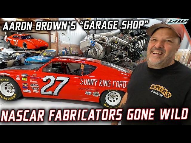 Vintage NASCAR Cars With Modern Horsepower: Aaron Brown's “Garage Shop” Custom Creations!
