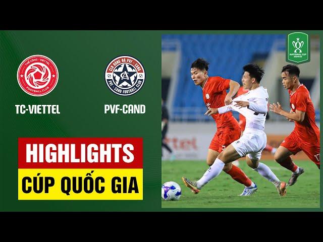 Highlights: Thể Công-Viettel - PVF CAND | Hiệp 2 định đoạt kết quả, chiến thắng nhọc nhằng