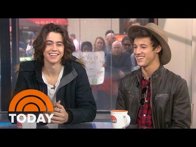 Nash Grier, Cameron Dallas Talk New Film 'The Outfield' | TODAY