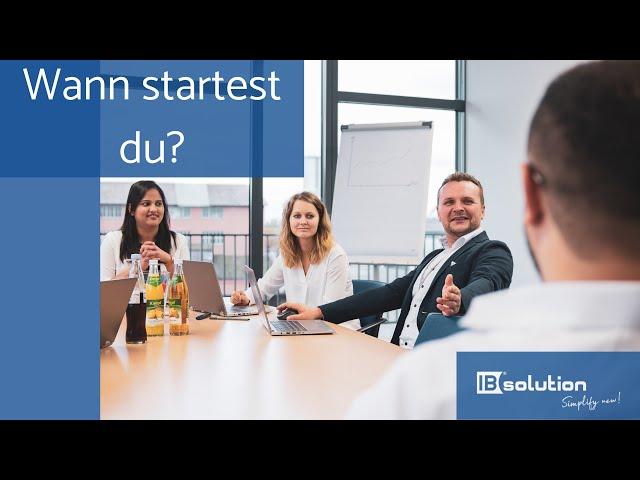 Arbeiten bei IBsolution? Mitarbeiter reden Klartext!