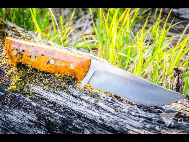 RECURVE HUNTER - Making a Hunting Knife - Part 3