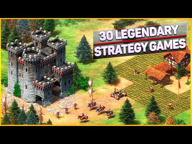 Top 30 Legendary Strategy Games | 30 Strategy Games of All Time