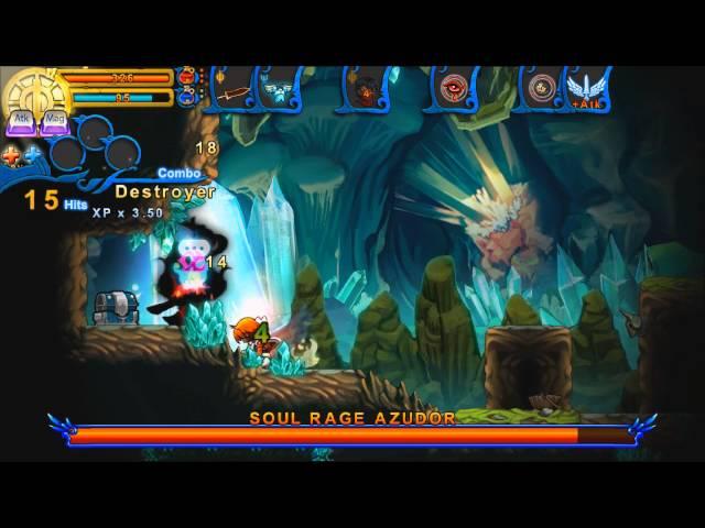 Soul Rage Azudor Boss Fight - GodSlayer Mode