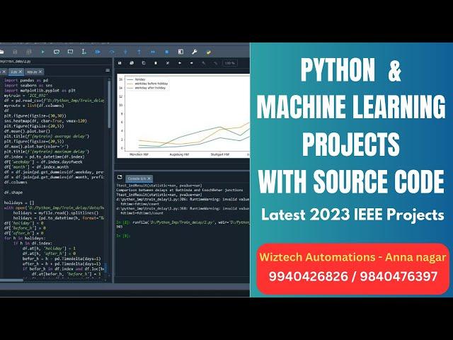 Project Center in Chennai - Final Year | IEEE Projects - Python Machine Learning CSE Projects