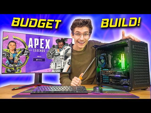 The Best BUDGET Gaming PC Build 2024!  RX 7600, Ryzen 7600 w/ Gameplay Benchmarks | AD