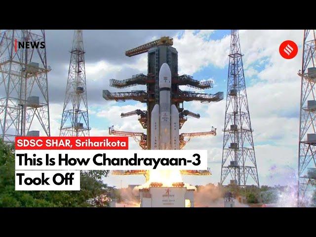 How Chandrayaan-3 Took Off From Sriharikota | Chandrayaan 3 Launch Video | ISRO Moon Mission