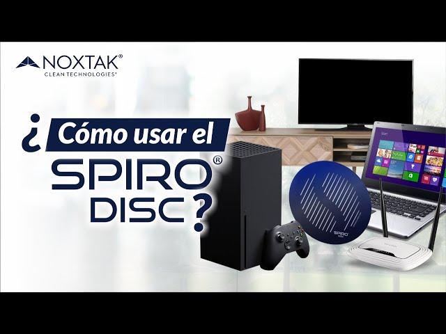 NOXTAK® - ¿Cómo usar el SPIRO DISC®?