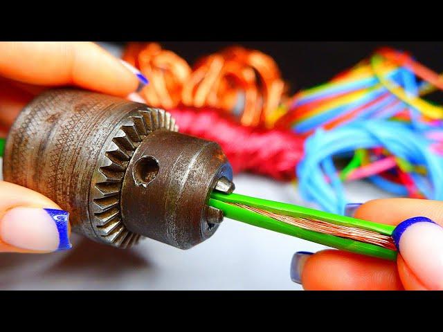 How to STRIP Copper WIRE | Top 4 DIY Stripping Devices | INCREDIBILE