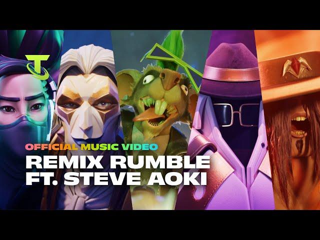 REMIX RUMBLE ft. Steve Aoki (Official Music Video) | Teamfight Tactics