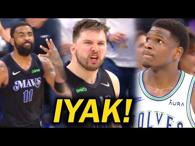 CRAZY ENDING, Iyak ang anak ni MJ sa mala MAMBA mode Kyrie at DAGGER shot Luka trashtalk si Doncic!