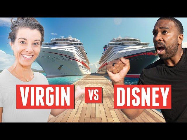 We Tried Two Luxury Ships at the Same Time | Virgin Voyages vs Disney Cruise