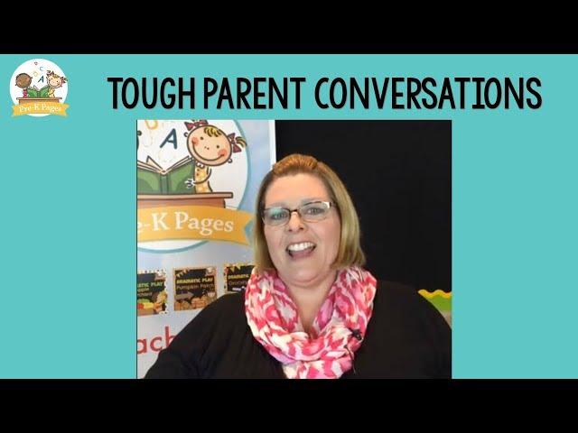 How to Have Tough Conversations with Parents in Preschool