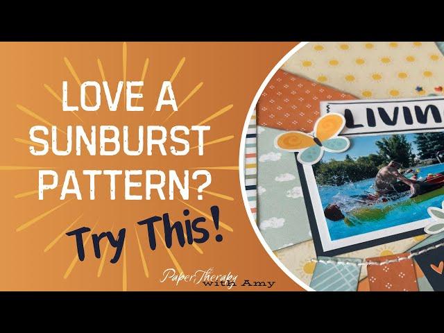 Love a Sunburst Pattern? Check this out!