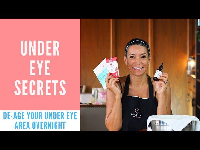 Anti Aging Secrets! | How to Care for Your Under Eye Area Naturally!