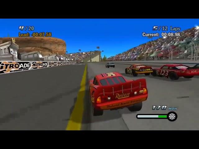 Cars 2 Deleted Scenes: Tall Tale  Recreation in Cars The Videogame (HD)