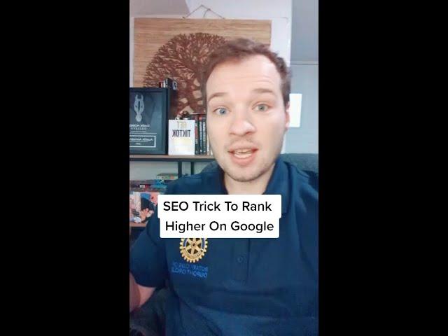 SEO Trick To Rank Higher On Google #Shorts