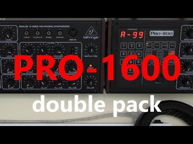 PRO-800 x 2: double pack experience (talk & jam)