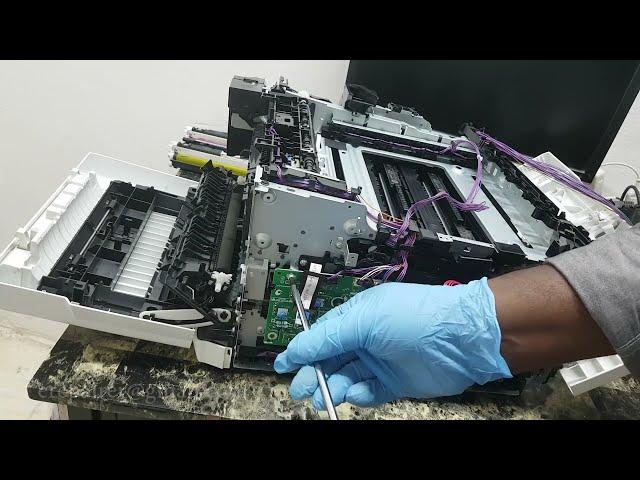 HP Laserjet Pro M278-M283 Series toner Cartridge Tray  not coming out