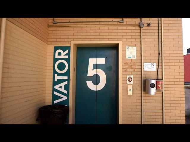 Advanced 1981 Dover traction elevator @ Center In The Square Garage, Roanoke, VA