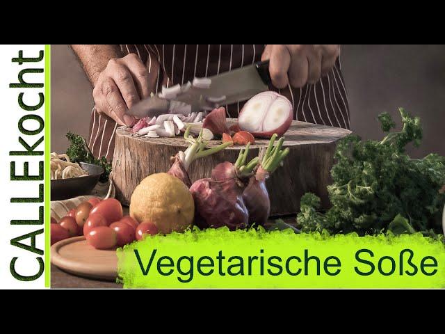 Make brown sauce yourself - delicious without meat. Vegetarian recipe