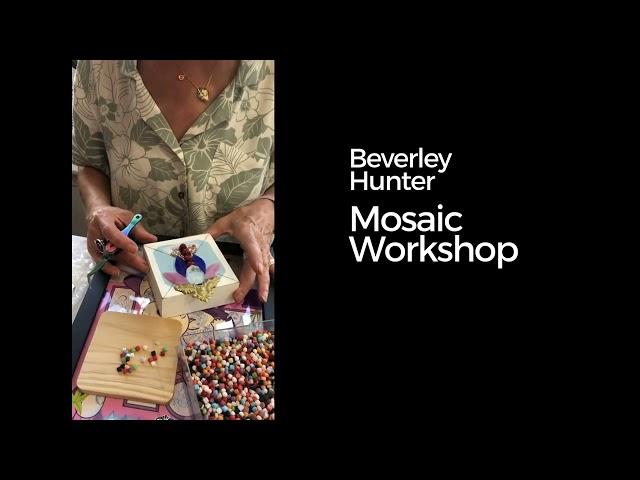 Mosaic Workshop at Highlandtown Gallery #artclass #mosaicclass #mosaics