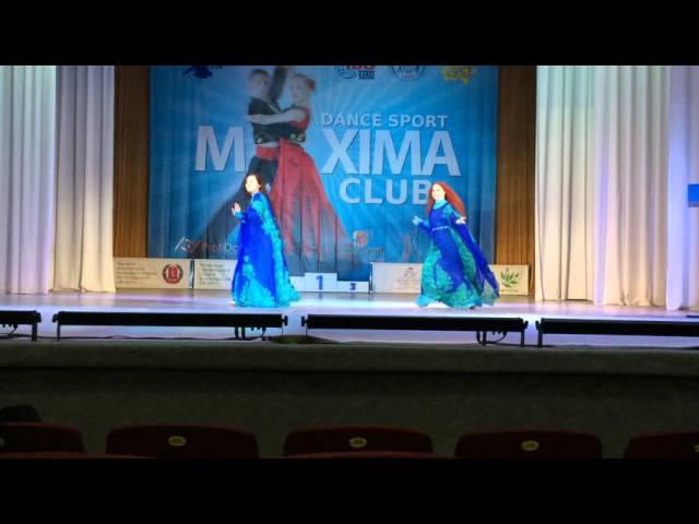 Москалева Полина и Потёмкина Светлана. Дуэт фолк. MAXIMA-2016/