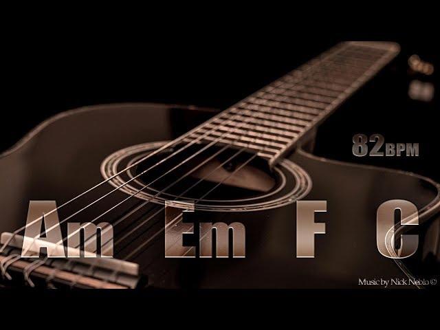 Acoustic Guitar Ballad Backing Track A Minor