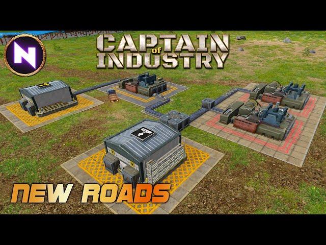 Making Factories LOOK AMAZING in CAPTAIN OF INDUSTRY In Update 2 | 02 | Admiral Difficulty