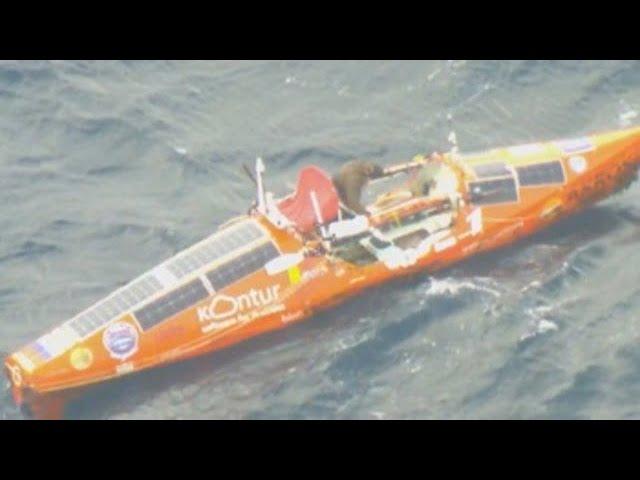 Ruso cruza el Pacífico en su kayak desde Nueva Zelanda a Chile tras 141 días