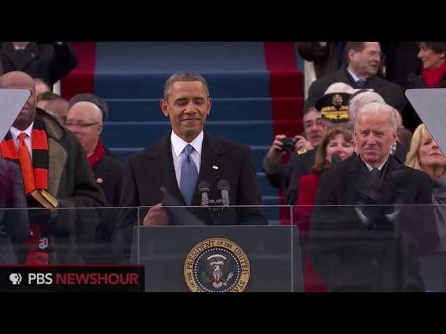 Watch President Obama Deliver His Second Inaugural Address