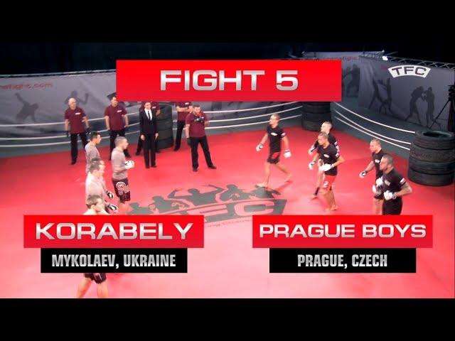 Fight 5 of the TFC Event 1 Prague Boys (Prague, Czech Republic) vs Korabely (Mykolaev, Ukraine)