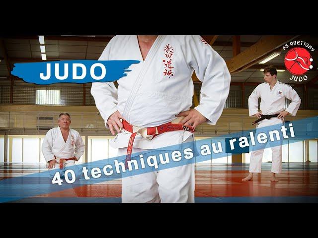 Judo - 40 techniques au ralenti