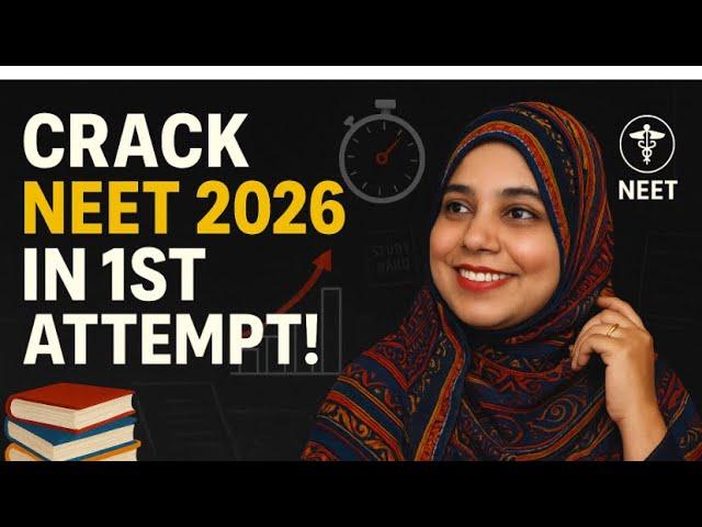 Strategy to crack NEET in first Attempt with detailed Syllabus Targets and Topic  #neet #neet2026