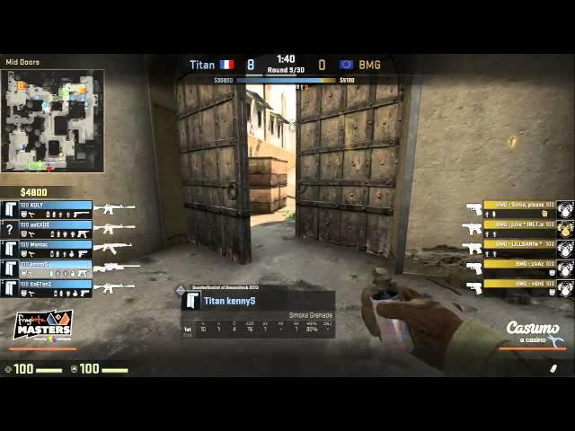 Fragbite Masters S3: Titan vs BMG | Titan eSports vs Bad Monkey Gaming (11.10.2014)