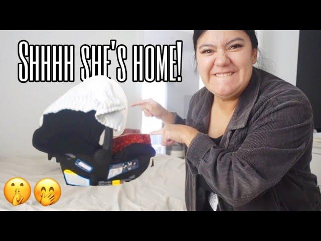 Bringing my TWIN daughter home UNEXPECTEDLY from NICU!! (No one knew!)