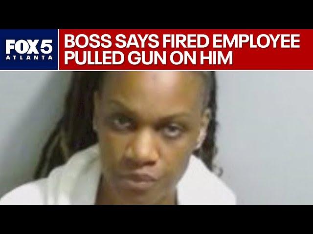 Woman pulls gun on boss after being fired, he says | FOX 5 News