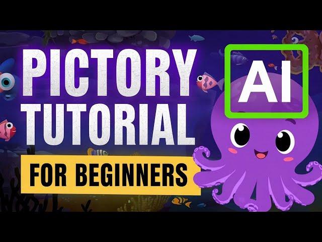 Full Pictory AI Tutorial for Beginners 2024 (Script to Video)