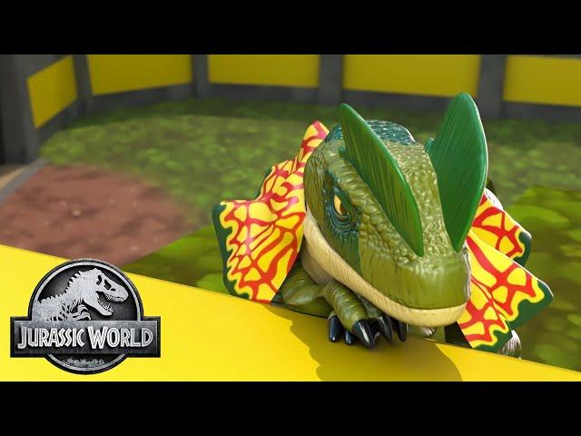 The Lonely Dilophosaurus | Jurassic World | NEW EPISODE | Kids Adventure Show | Dinosaur Cartoons