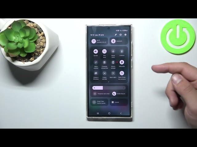 Cómo hacer captura de pantalla en Samsung Galaxy S24 Ultra