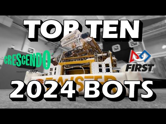 Top 10 FRC 2024 Robots