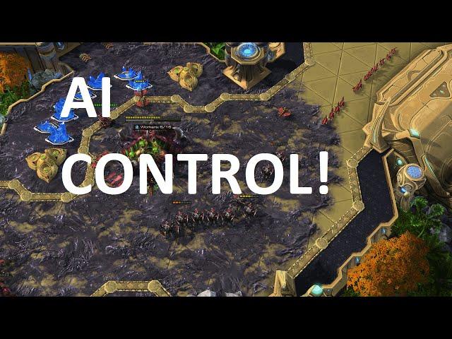 AI SKILL - Starcraft 2 AI - EvilZoe vs VeTerran