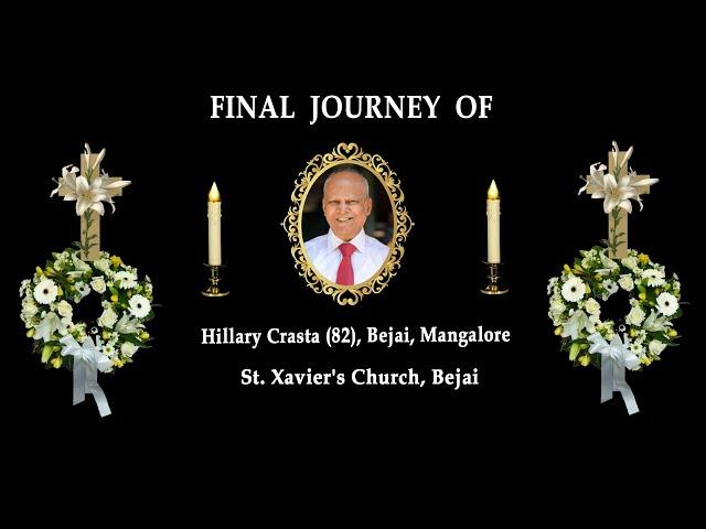 Final journey of Hillary Crasta (82), Bejai, Mangalore