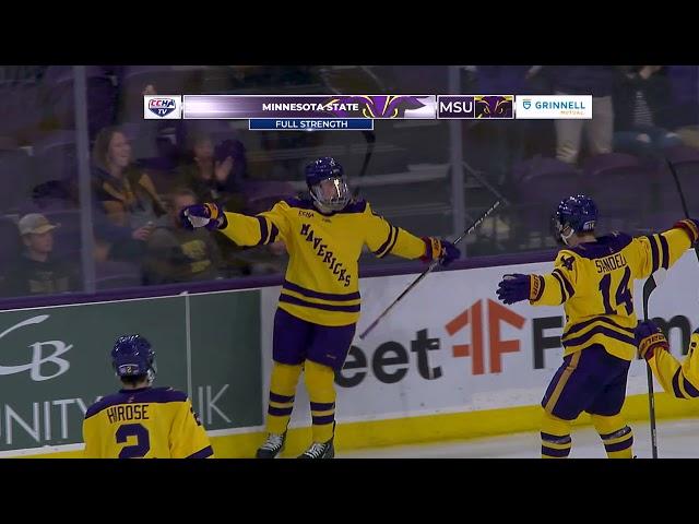 Men's Hockey | Highlights: Minnesota State 7 Northern Michigan 0 10.30.2021