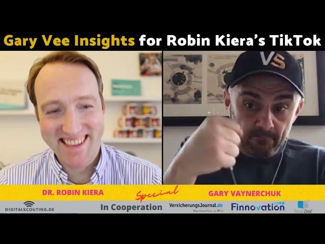 #GaryVaynerchuk opinions in Dr. Robin Kiera's #TikTok | Insurance and Finance LIVE